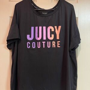 Juicy Couture pajama set with Pink and Orange Logo